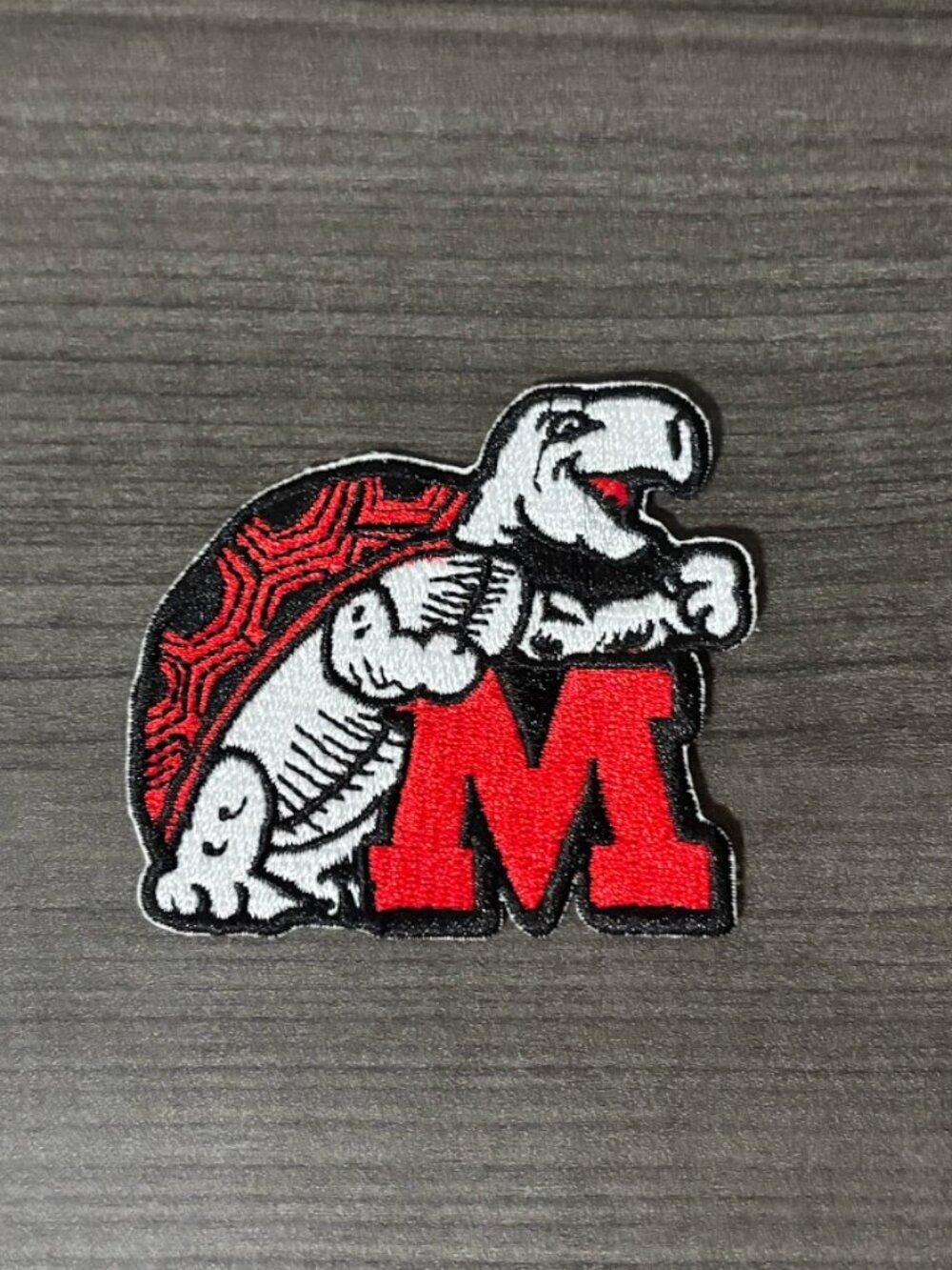 University of Maryland Terrapins Embroidered Iron-On Patch